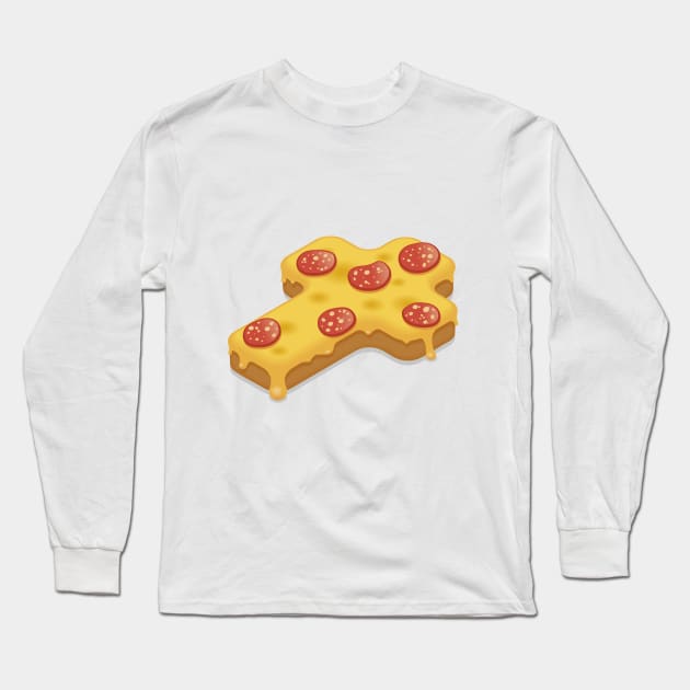 PIZZUS Long Sleeve T-Shirt by erikjoramo